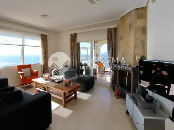 (8) Willa w Altea Hills z oddzielnym apartamentem dla gości i widokiem na morze