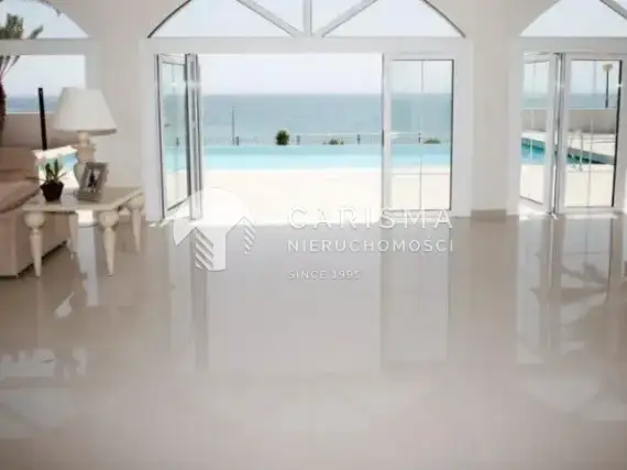 (45) Luksusowa willa w Orihuela Costa z widokiem na morze i prywatnym basenem