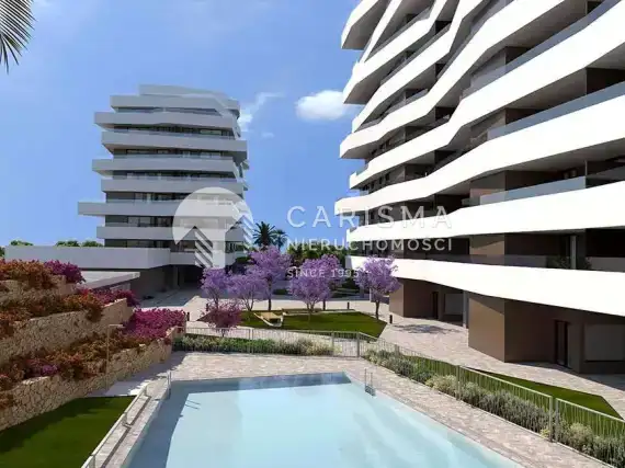 (2) Obszerne apartamenty na terenie zamkniętego kompleksu blisko plaży San Juan w Alicante