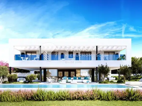 (2) Projekt nowoczesnej willi z pozwoleniem na budowę, Marbella, Costa del Sol