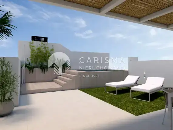 (3) Nowy kompleks bungalowów z prywatnymi basenami w Torre de la Horadada