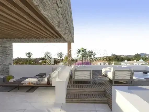 (4) Luksusowa willa w budowie, przy polach golfowych, Nueva Andalucía, Marbella West