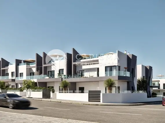 (2) Nowe i nowoczesne apartamenty w budowie w San Miguel del Salnas, Costa Blanca
