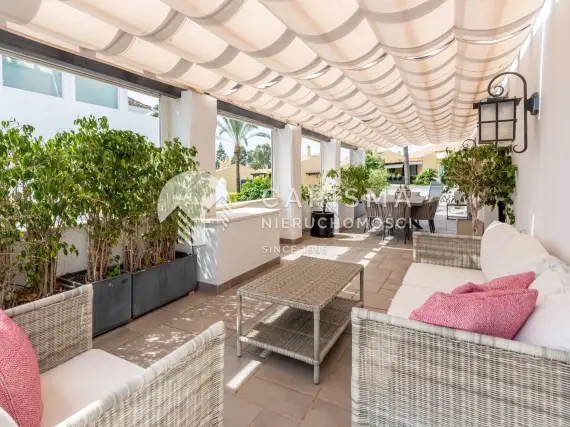 (6) Piękny, wyremontowany apartament, tylko 200 m od plaży blisko Marbelli i Puerto Banus, Costa del Sol