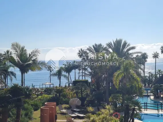 (2) Luksusowy apartament z widokiem na morze, w prestiżowym hotelu, Estepona, Costa del Sol)