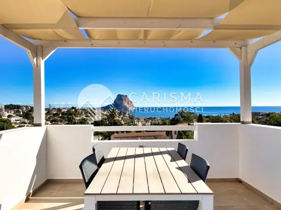 Willa w stylu Ibiza z fantastycznym widokiem na morze i Peñon de Ifach, Calpe 1