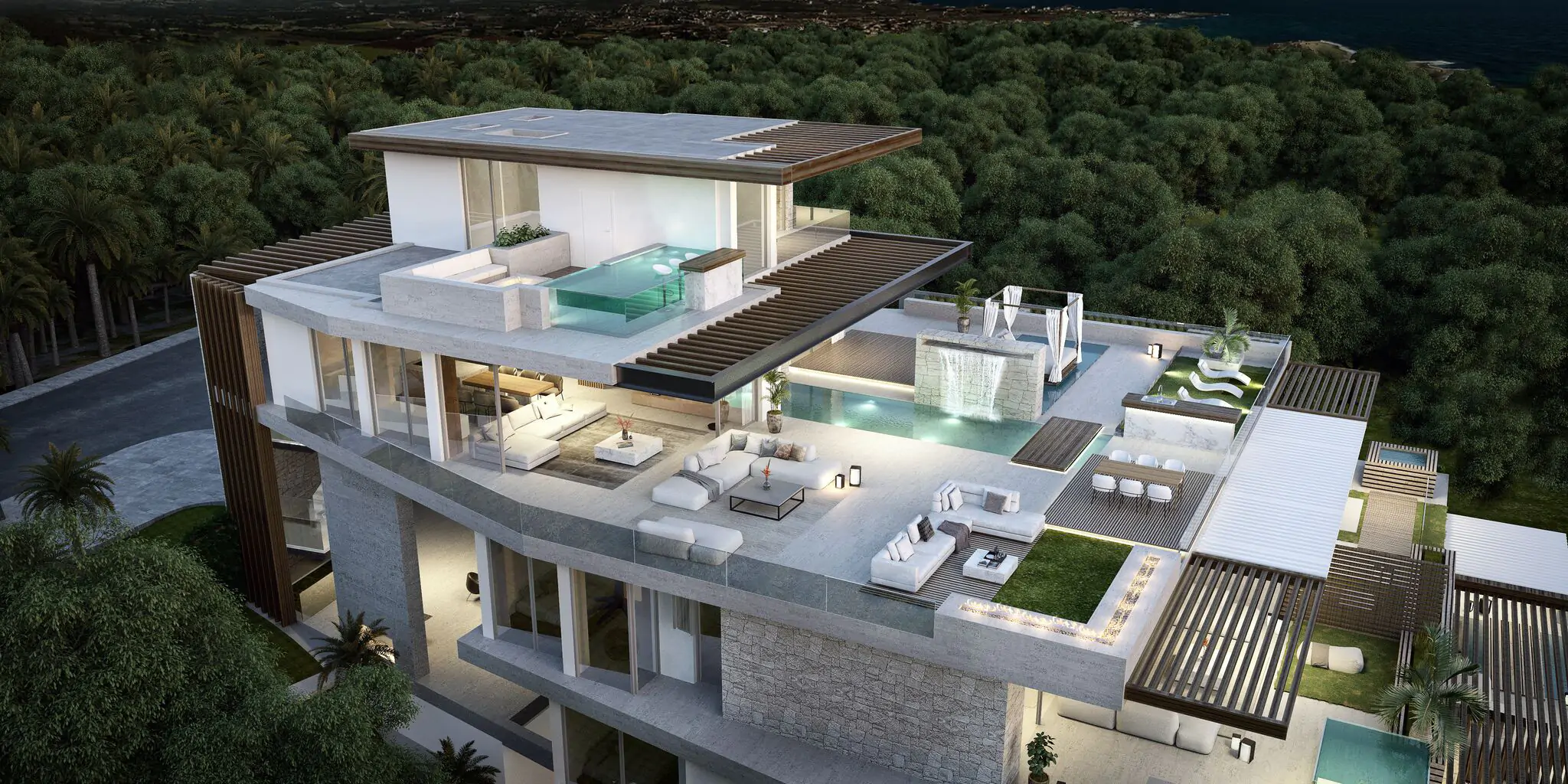 (10) Luksusowe apartamenty w pierwszej linii brzegowej, w budowie w Esteponie, Costa del Sol