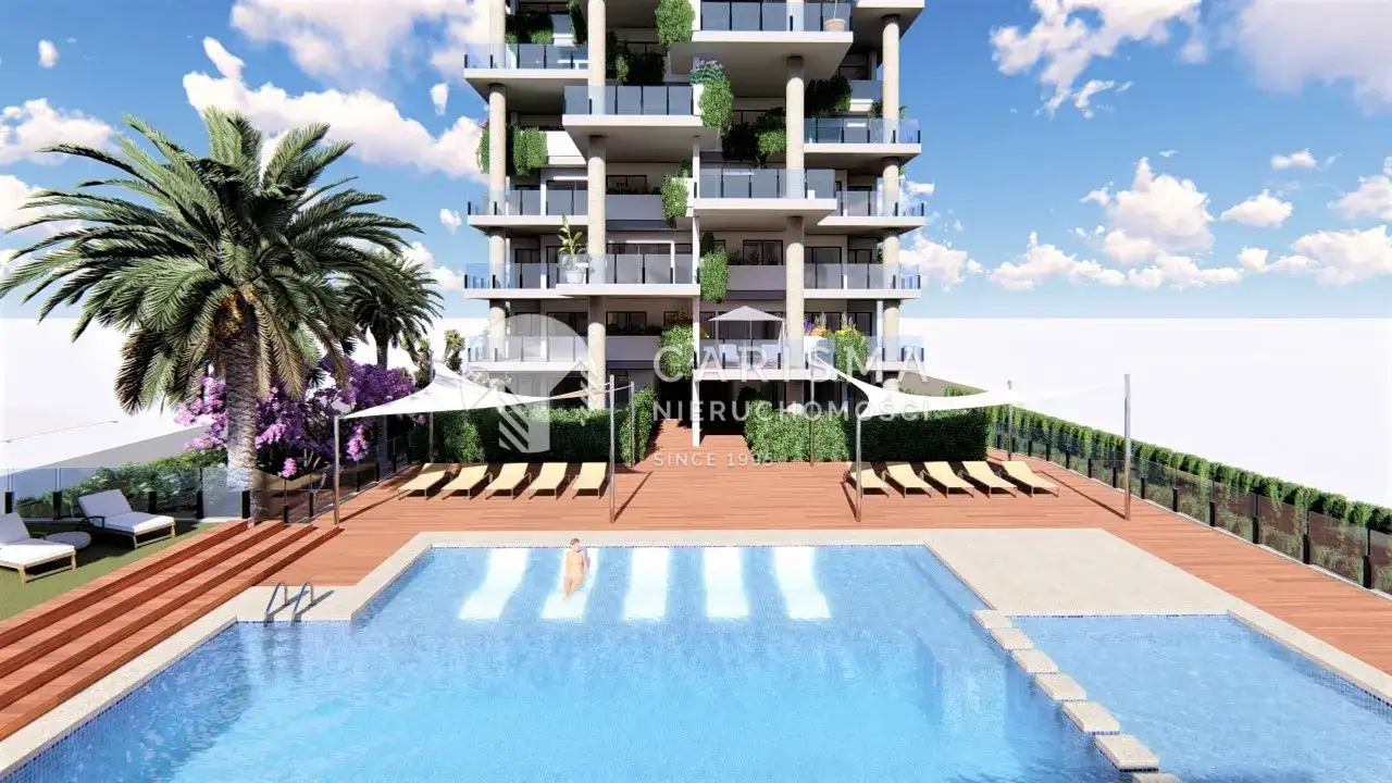 (3) Luksusowe apartamenty zaledwie 150m od plaży Arenal w Calpe