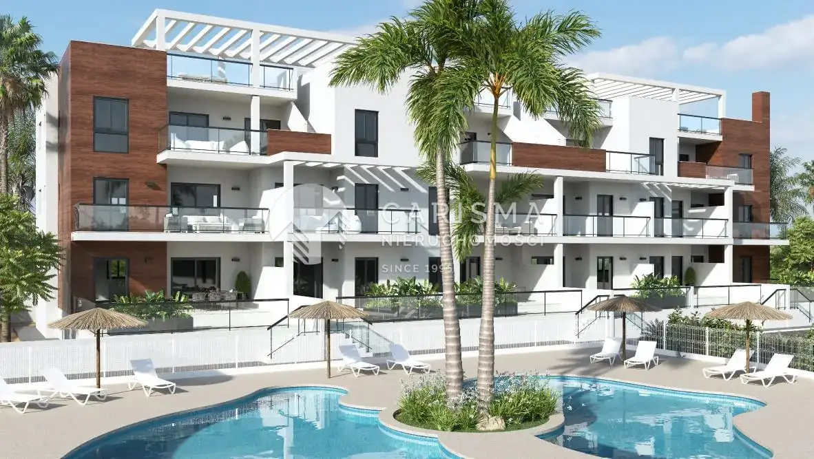(2) Nowy apartament  200 m od plaży Torre de la Horadada