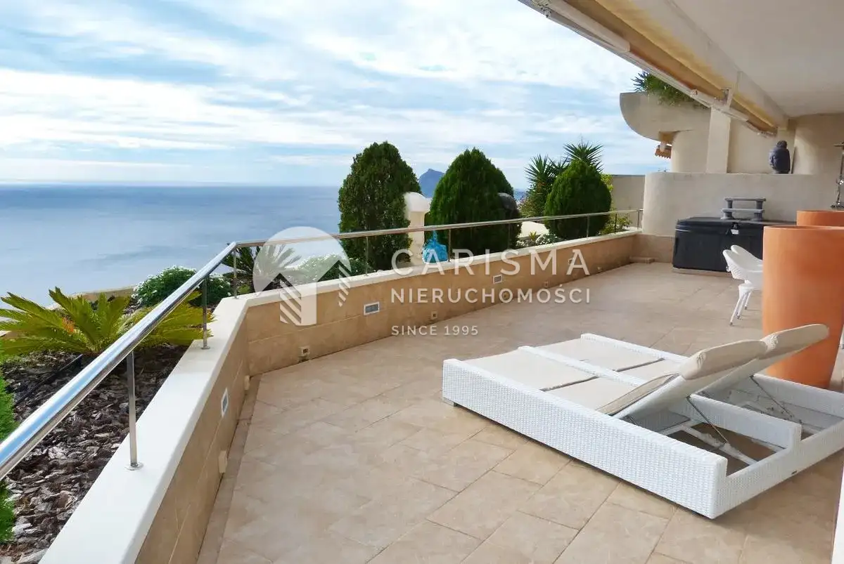 (4) Luksusowy apartament z panoramicznym widokiem na morze w Altea Hills