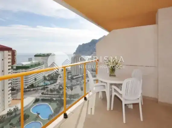 (2) Apartament w Playa de la Fossa z widokiem na morze i Peñon de Ifach