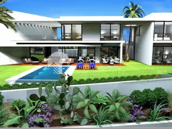 (2) Nowa willa w Hiszpanii w Benahavis przy polu golfowym z prywatnym basenem