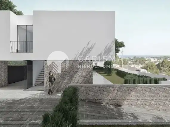 (10) Nowy dom w Benissa z widokami na Morze Śródziemne i skałę Peñon de Ifach.