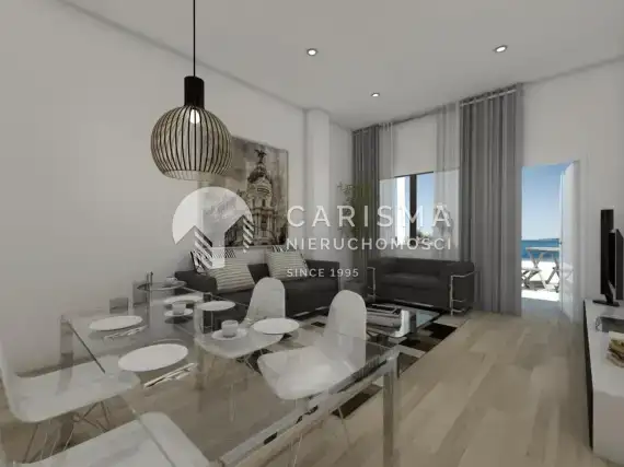 (5) Nowe apartamenty na sprzedaż 300 m od plaży w Denii
