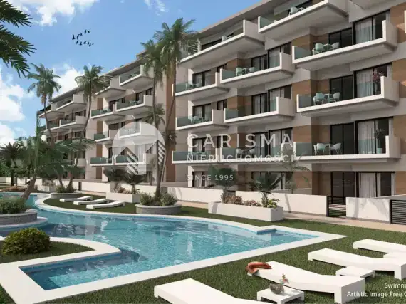 (3) Nowe i nowczesne apartamenty tylko 200 m od plaży w Guardamar
