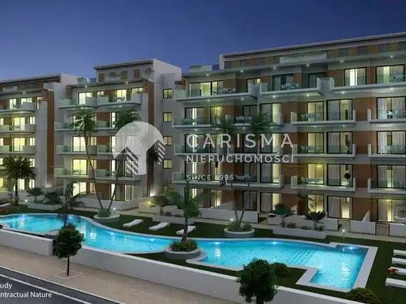 (6) Nowe i nowczesne apartamenty tylko 200 m od plaży w Guardamar