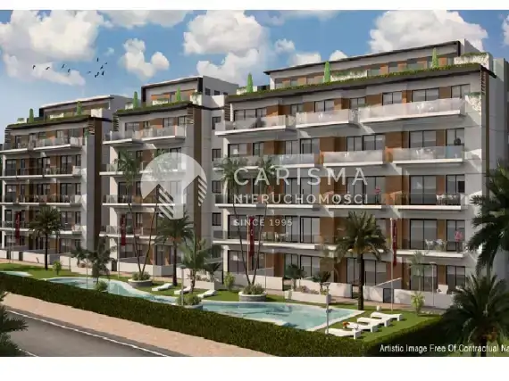 (7) Nowe i nowczesne apartamenty tylko 200 m od plaży w Guardamar