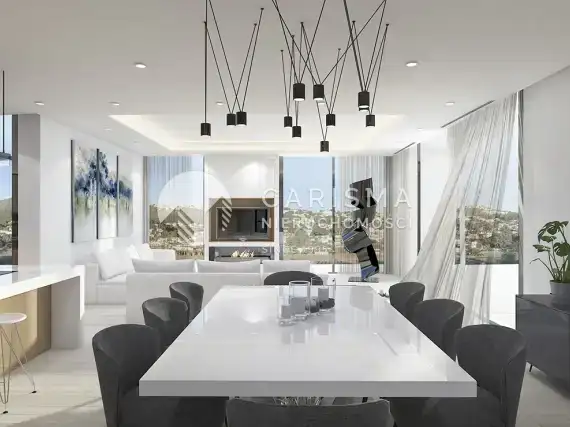 (5) Luksusowa willa do wybudowania w Solpark, Moraira