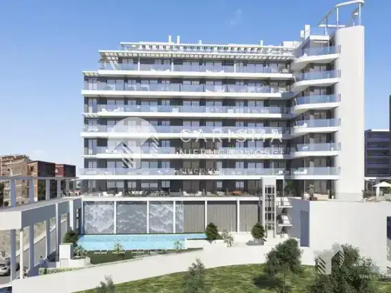 (4) Nowe apartamenty tylko 100 m od plaży w Calpe