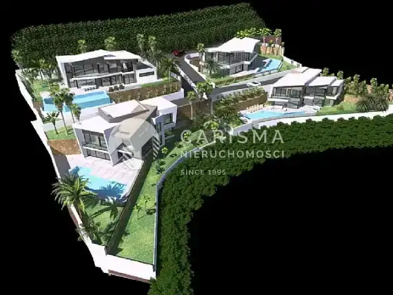 (27) Luksusowe wille do budowy z widokiem na morze w Calpe