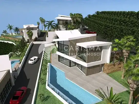 (37) Luksusowe wille do budowy z widokiem na morze w Calpe