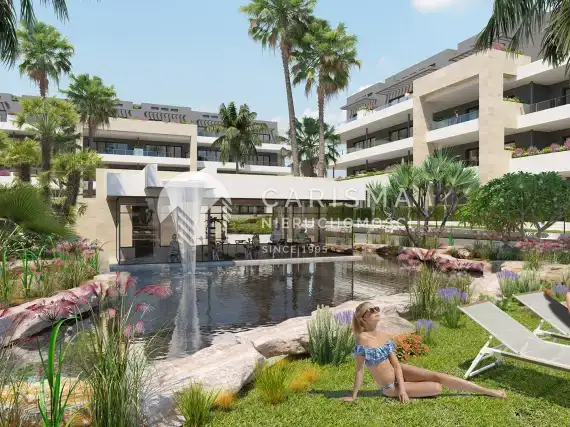 (5) Nowe apartamenty w budowie, 600 m od plaży Playa Flamenca