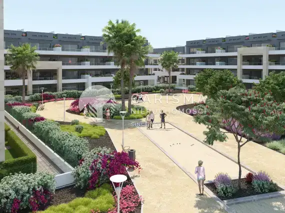 (9) Nowe apartamenty w budowie, 600 m od plaży Playa Flamenca