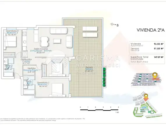 (29) Apartament, Finestrat, Costa Blanca Północ, 147 m<sup>2</sup>