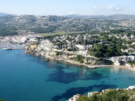 (29) Luksusowa willa do budowy z widokiem na morze w Moraira.