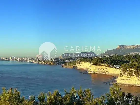(35) Luksusowa willa do budowy z widokiem na morze w Moraira.
