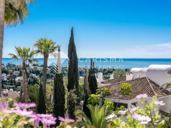(2) Apartament z panoramicznym widokiem na morze w  Golden Mile Marbella