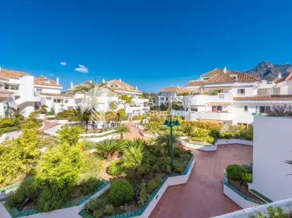 (13) Apartament z panoramicznym widokiem na morze w  Golden Mile Marbella