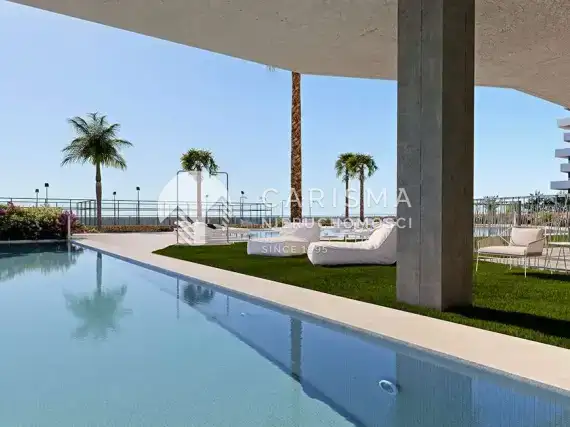 (12) Obszerne apartamenty na terenie zamkniętego kompleksu blisko plaży San Juan w Alicante