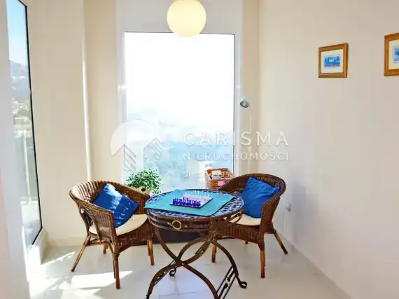 (28) Atrakcyjny apartament z widokiem na morze i góry w Altea Hills