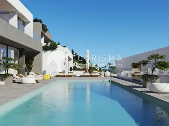 (11) Nowoczesne i luksusowe apartamenty z dużym tarasem i widokiem na morze w La Sella