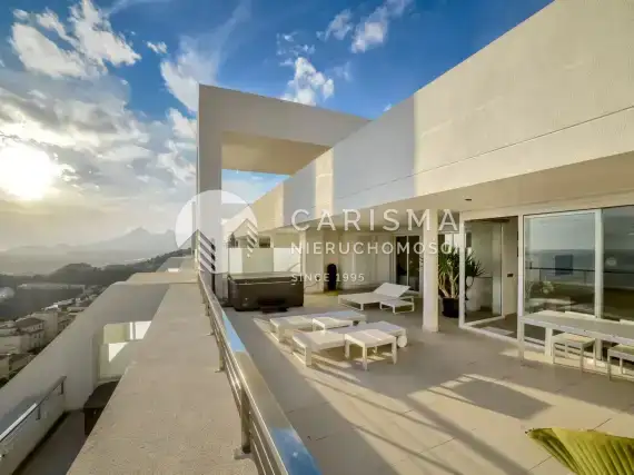 (4) Luksusowy penthouse z panoramicznym widokiem w Altea Hills, Costa Blanca