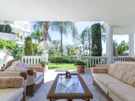 (16) Apartament w 5. gwiazdkowym kompleksie przy plaży, New Golden Mile, Malaga.