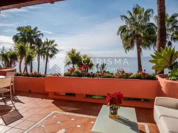(20) Apartament w pierwszej linii brzegowej, New Golden Mile, Costa del Sol