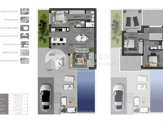 (32) Nowe i nowoczesne domy typu quatro, Dolores, Costa Blanca