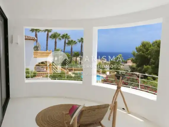 (4) Piękna willa w stylu Ibiza z widokiem na morze, Javea, Costa Blanca