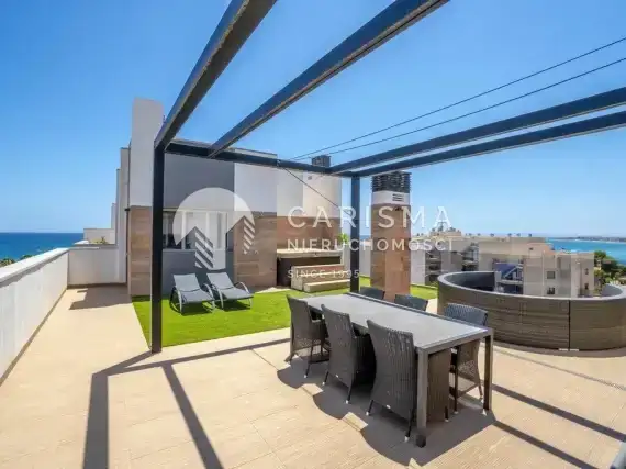 (29) Luksusowy penthouse w Cabo Roig 100 m od plaży