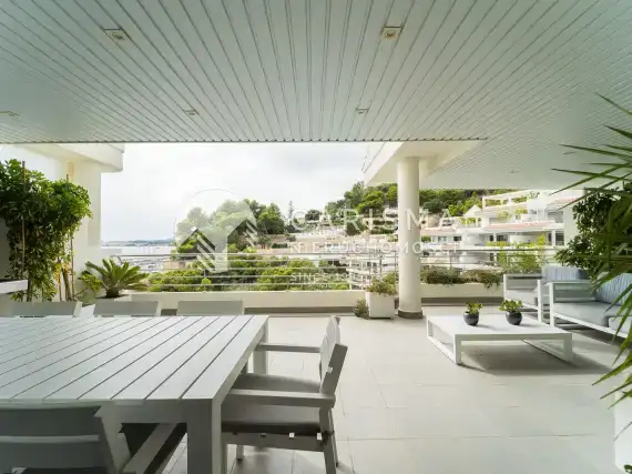 (15) Luksusowy apartament z widokiem na morze, tuż przy plaży Mascarat