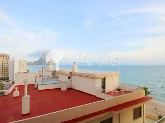 (4) Odremontowany apartament w centrum Calpe z widokiem na morze