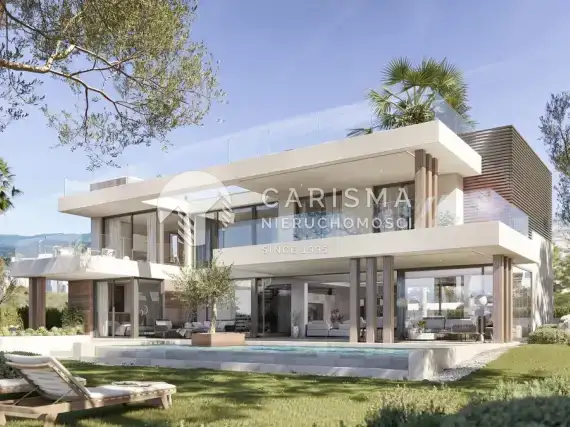 (5) Luksusowa, nowoczesna willa do budowy, z widokiem na morze, Cancelada, Costa del Sol