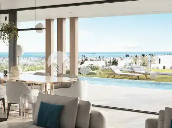 (21) Luksusowa, nowoczesna willa do budowy, z widokiem na morze, Cancelada, Costa del Sol
