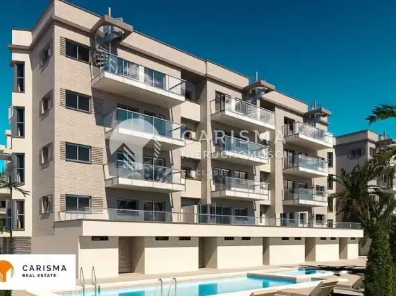 (4) Penthouse z apartamentem typu solarium, 160 m od plaży w Oliva