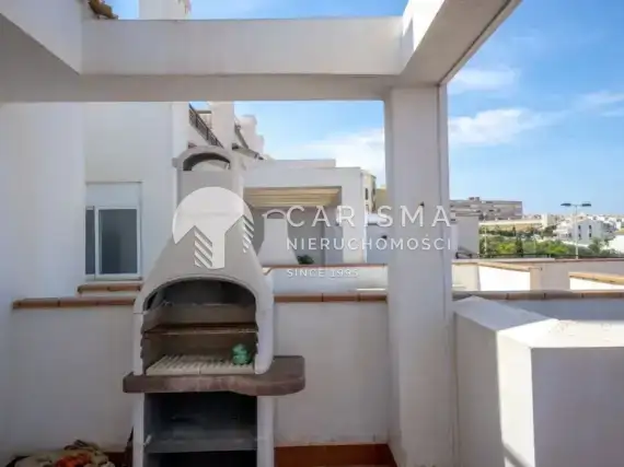 (18) Apartament z tarasem dachowym i widokiem na morze w La Mata, Torrevieja
