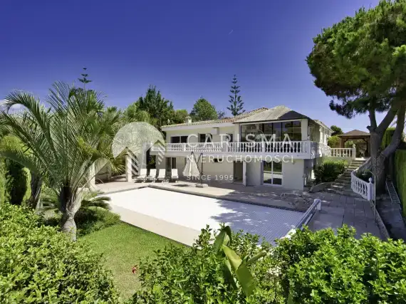 (27) Urocza, luksusowa willa z widokiem na morze, Elviria, Costa del Sol