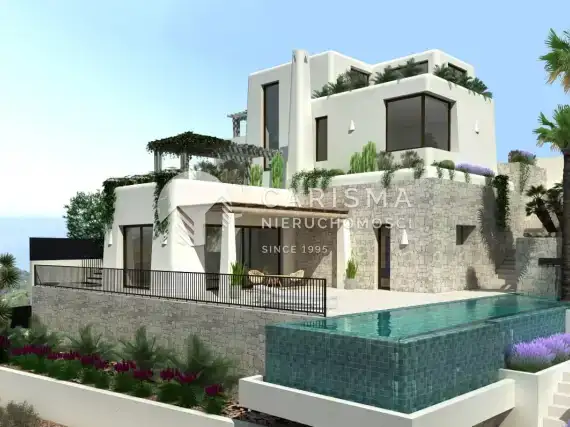 Projekt luksusowej willi z panoramicznym widokiem na morze, Moraira 1