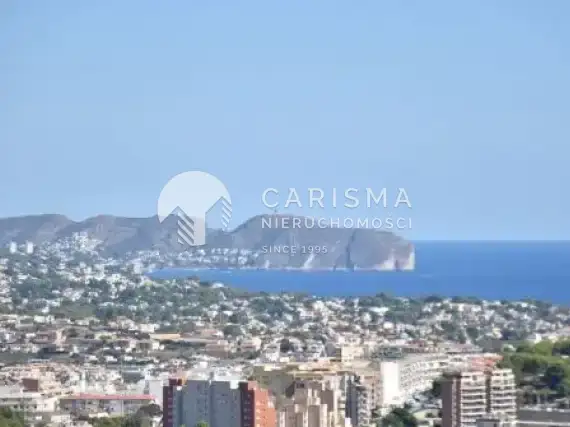 (42) Śródziemnomorska willa z panoramicznym widokiem na morze w Calpe